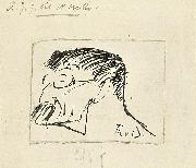 Portrait of A.J.J. de Winter Theo van Doesburg